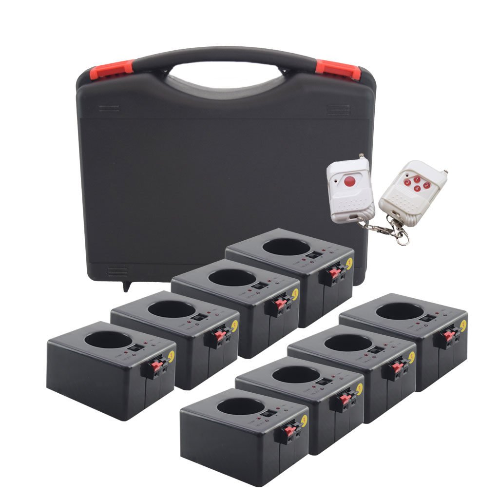 DT8REC Detonador chisperos inalámbrico recargable 8 bases con case DT8REC Detonador chisperos inalámbrico recargable 8 bases con case